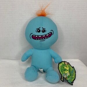 Rick & Morty Mr. Meeseeks 9" Plush NWT